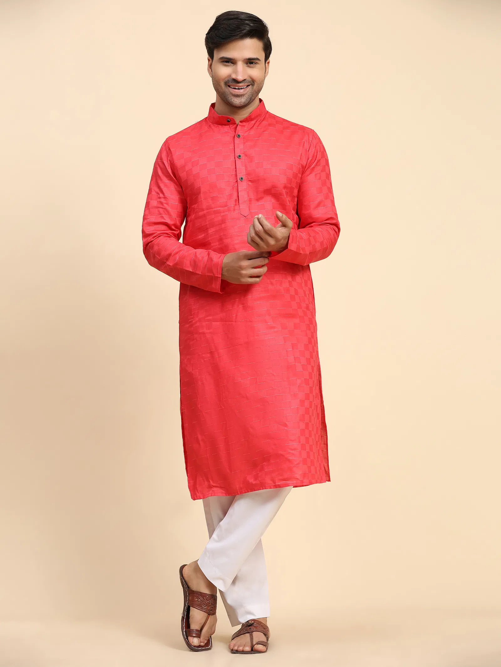 Rw 9 To 12 Pure Cotton Kurta Pyjama Wholesale Online